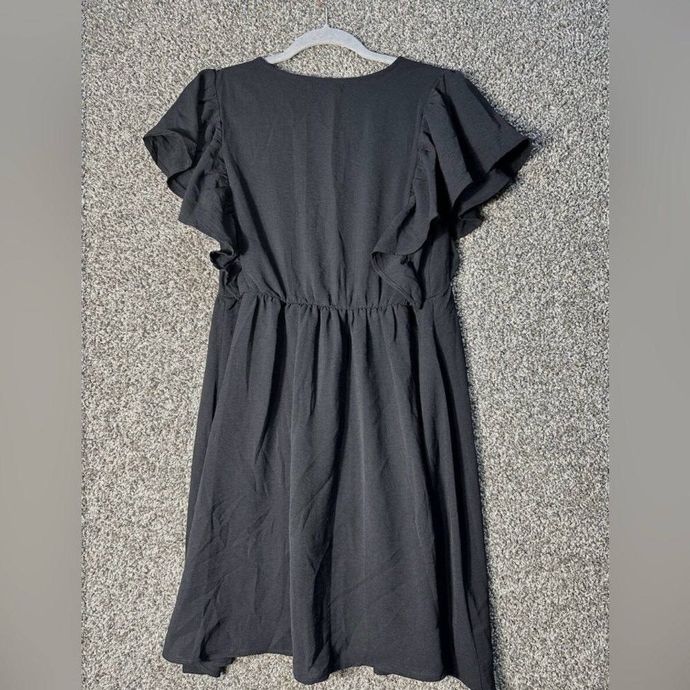 KOJOOIN Women's Ruffle Babydoll Dress SZ Small NWT - Picture 6 of 9
